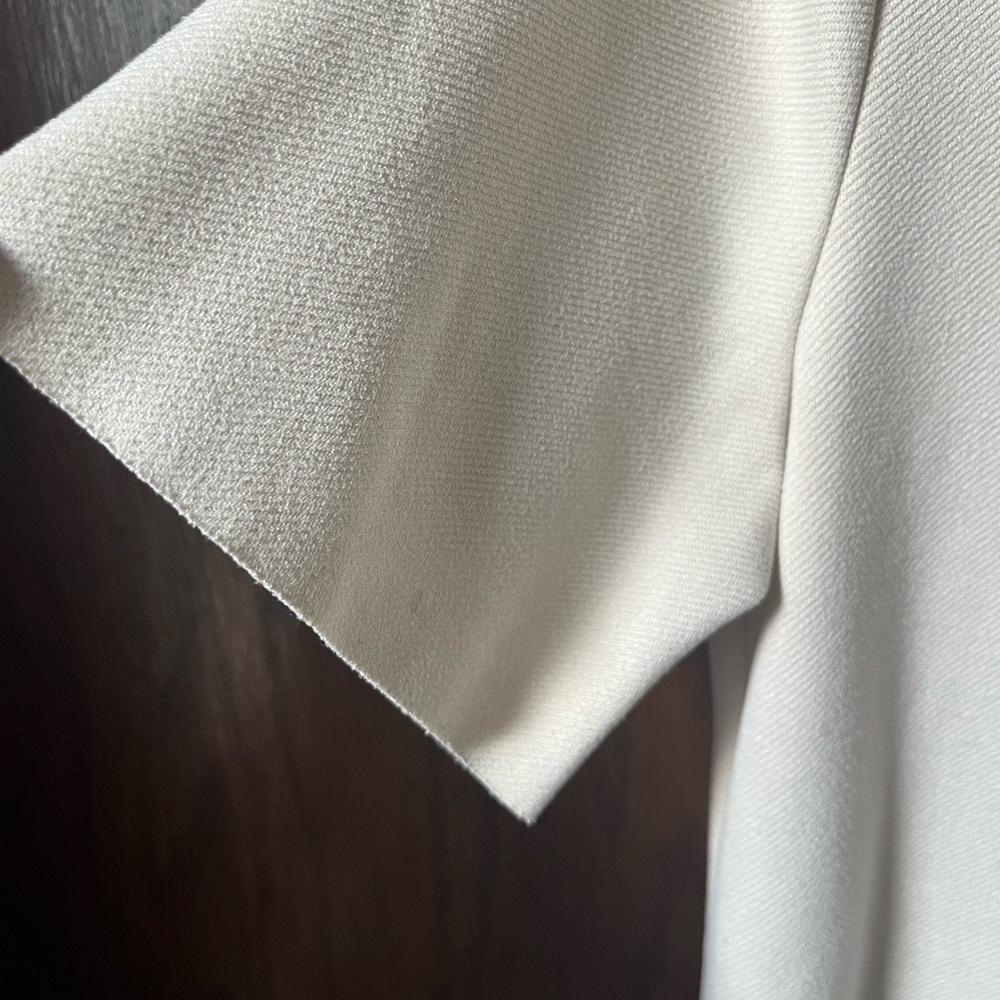 Cream Shift Dress - Picture 7 of 8